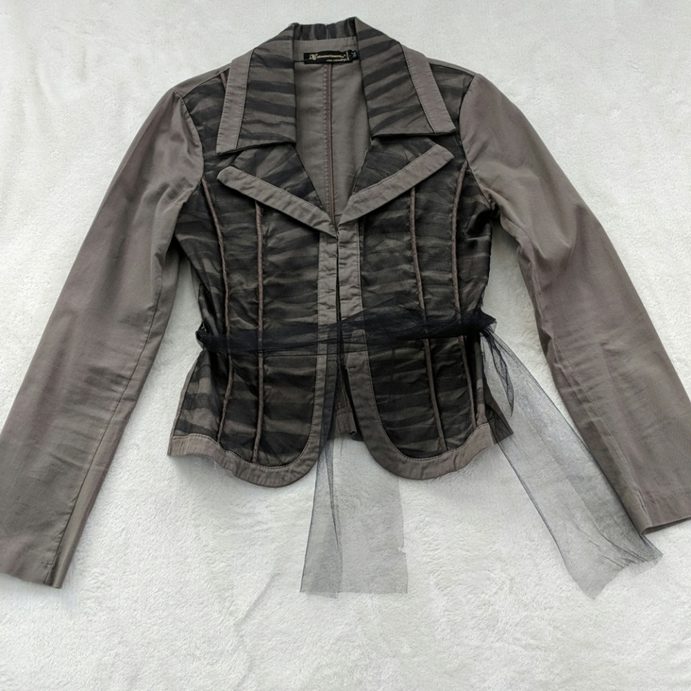 Boutique brown/black blazer